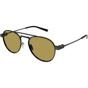 NWT Yves Saint Laurent SL-708 Ruthenium 54mm Sunglasses